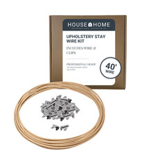 House2Home 40ft Upholstery Stay Wire Spring Stabilizer Kit