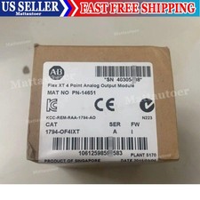 New Allen Bradley 1794-OF4IXT Flex XT 4-Point Analog Output Module US Free Tax
