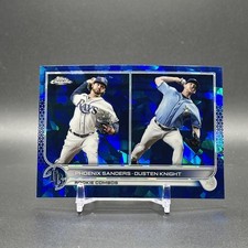 2022 Topps Chrome Update Sapphire Edition Phoenix Sanders - Dusten Knight US172