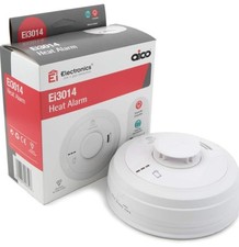 Aico Ei3014 Heat Alarm-MainsPowered with Lithium Back-up, White.Ex. Date 2036