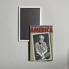 Down and Out in America Mini Movie Poster Fridge Locker Magnet