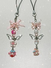 Sanrio Phone Charm Strap Handmade Hello Kitty My Melody Duo Set