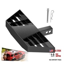 Tow Hitch Step for 2 Inch Receiver, Rear Bumper 500LBS/24" Length Right angle