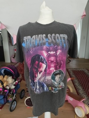 Vintage-T-Shirt von Comfort Colors mit Travis Scott Astro World Gr. L