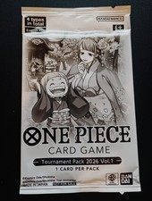 One Piece TCG: 1x Tournament Pack 2026 Vol.1 - SEALED, Englisch! + Gratis Open Pack