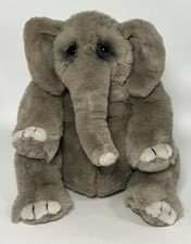 Vintage Dakin Lou Rankin Friends Hoover Elephant Plush Stuffed Animal Gray