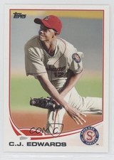 2013 Topps Pro Debut Carl Edwards Jr CJ Edwards #60 tj0