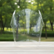 Motorcycle Windshield Tall Travel Windshield Contoured Travel Windscreen for