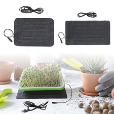 Seedling Heat Mat Hydroponic Heating Pad Adjustable Temperature Gardening Plants