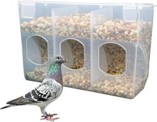 Automatic Pigeon Bird Feeder Water, Plastic Feeder Water Dispenser Drinkers f...
