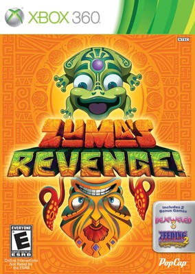 Zuma's Revenge! with Bejeweled 3 and Feeding Frenzy 2 - Xbox 360