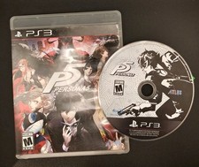 Persona 5 (Sony PlayStation 3, 2017) PS3 Atlus Tested Working No Manual