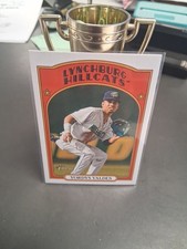 YORDYS VALDES 2021 Topps Heritage Minor League Base Card Hillcats Indians (#180)