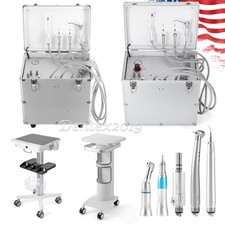 Portable Dental Delivery Unit Air Compressor/Tool Cart/handpiece air scaler kit