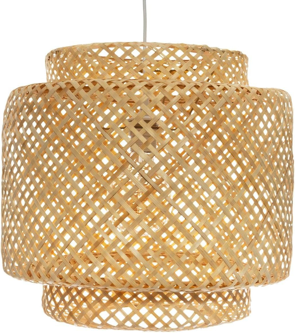 Lampadario Sospensione Liby 40cm Bambù | Design Boho e Scandinavo