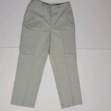 Alfred Dunner Pull On Pants Women's Size 14 Grey Elastic Waist Pockets NWT