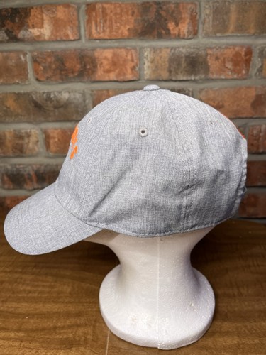 Oklahoma State Cowboys orange besticktes Logo grau Strapback Schnalle Hut - Bild 4 von 7