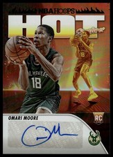 2023-24 Hoops #HSR-OMM Omari Moore Hot Signatures Rookie