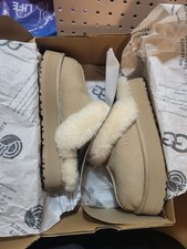 Womens Ugg disquette slippers size 8
