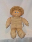 16" Cabbage Patch Boy Doll Tan Yarn Hair & A Tooth — photo 5