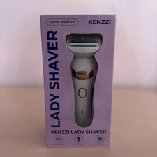 NEW Kenzzi Water Resistant Wet/Dry Contouring Rechargeable Lady Shaver