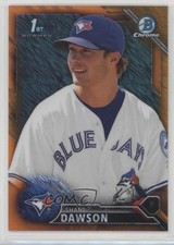 2016 Bowman Chrome Prospects Orange Shimmer Refractor Shane Dawson #BCP161 0o9