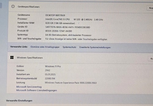 Notebook Laptop Aspire Windows 11 Pro SSD I5 - 第 3/7 張圖片
