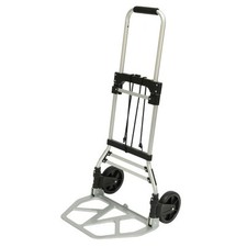 Wózek składany wózek transportowy udźwig 120 kg z łyżką ładującą składany