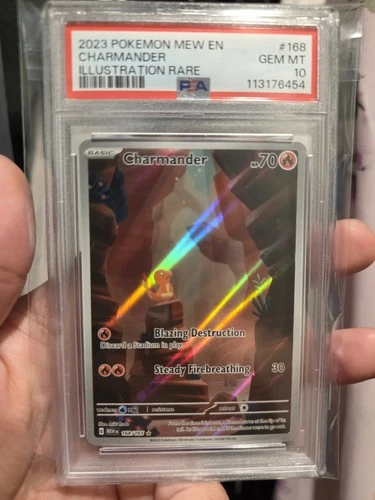 Charmander 168/165 Sv: Scarlet & Violet 151 Holo PSA 10