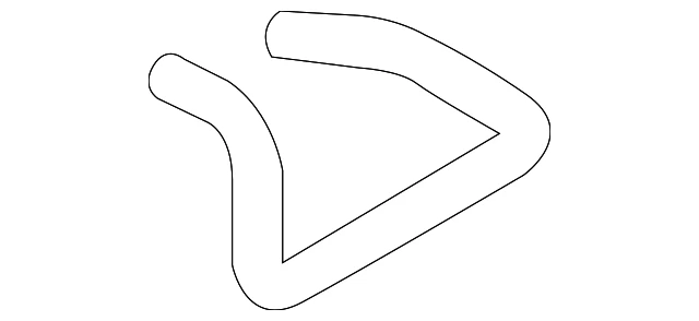 Mangueira dianteira genuína Nissan 21306-AQ811 - Imagem 2 de 3