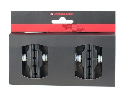 Promax 2 Paar Bremsbeläge 4 Stück Bremsschuhe asymetrisch 70mm V-Brake Fahrrad