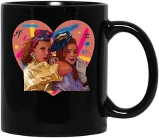 Elmax BFF Black Coffee Mug – Funny Gift Ceramic Cup