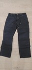 Carhartt B01 Black Canvas Duck Double Knee Carpenter Pants Great Condition — photo 1