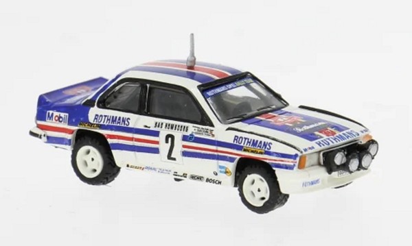 Brekina 20779 Opel Ascona B I400, Rallye Monte Carlo 1982, #2, W.RöHrl Neu 2026-image