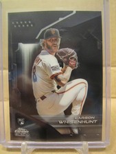 Carson Whisenhunt 2026 Topps Chrome Black #123 Base R/C