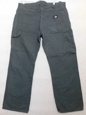 Dickies Mens Relaxed Fit Carpenter Pants 36x30 act 36x29.5 Green