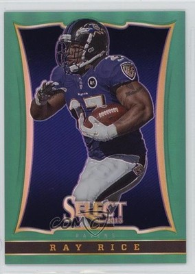 2013 Panini Select Marketing Industry Summit Green Prizm /15 Ray Rice #16 10bb