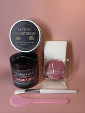 Leather Vinyl Recoloring Balm Kit Dark Gray Restore Couch / Bags