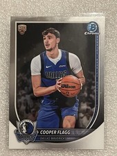 2025-26 Bowman Chrome Cooper Flagg #BCV-1 Rookie Chrome Base Dallas Mavericks