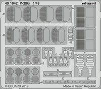 Eduard Accessories 491042 - 1:48 P-38G For Tamiya - Neu