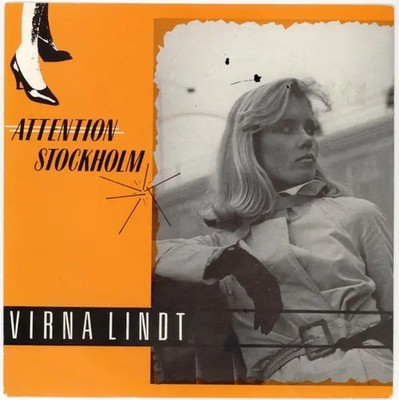 Virna Lindt Attention Stockholm Vinyl Single 7inch NEAR MINT The Compact Orga