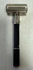 1971 R3 Black Gillette Super Adjustable 9 Settings Razor