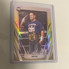 2026 Topps Chrome WWE John Cena #2 Lime Green Refractor 187/275