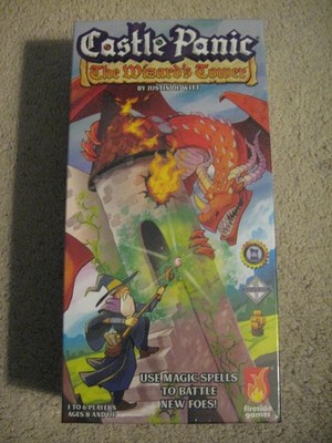 Castle Panic The Wizards Tower Expansion BRAND NEW FACTORY SEALED 2nd Edition