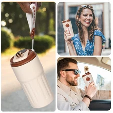 Smart Stainless Steel Coffee Travel Mug 15oz LED Temp Display new,,,,,