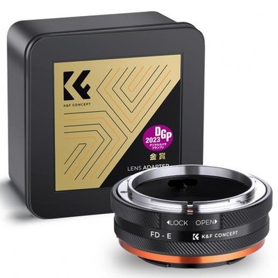 K&F CONCEPT FD-NEX IV PRO for Canon FD & FL 35mm Lens and Sony E Mount Camera