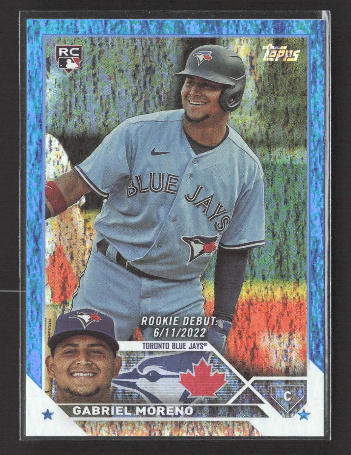 2023 Topps Update Series Gabriel Moreno #US290 Blue Foil RC 701/999
