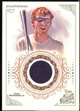 Jordan Shusterman Card 2019 Topps Allen and Ginter Relics #FSRAJS 