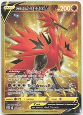 Galarian Zapdos V (Secret) - #182/172 SWSH09: Brilliant Stars Holo LP on eBay