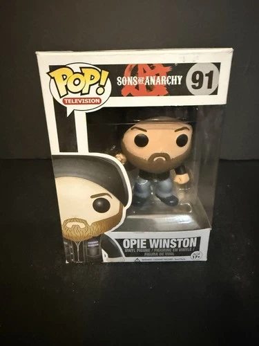 FUNKO POP ! OPIE WINSTON 91 SONS OF ANARCHY POP TELEVISION BOX NOT MINT